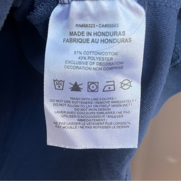 Nike Tee DRI-FIT Navy/Red University of Arizona Basketball Graphic Tee M - Picture 9 of 11